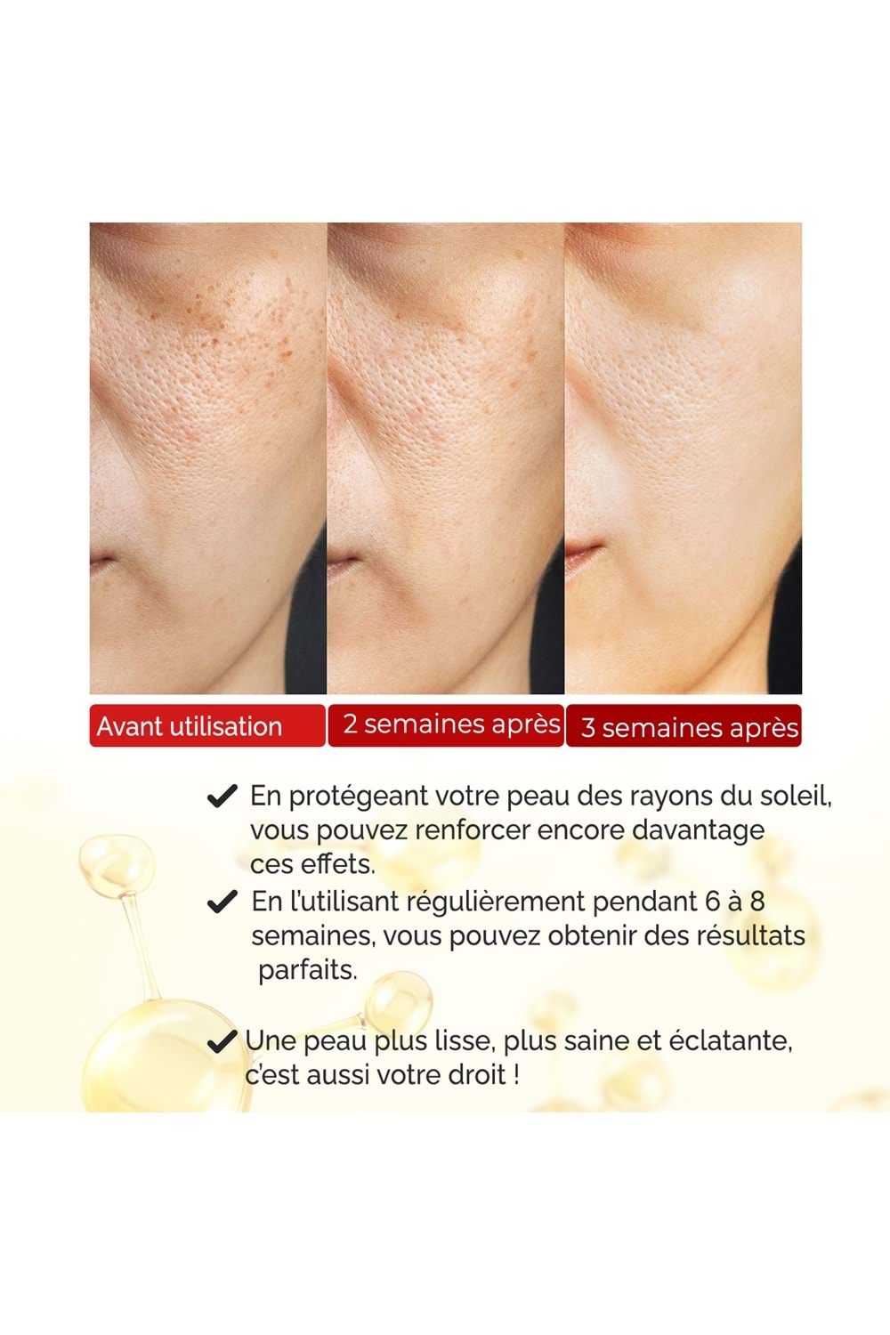 Sérum Premium Au Rétinol, Anti-Rides & Anti-Âge, Illuminateur – Xella Series A220