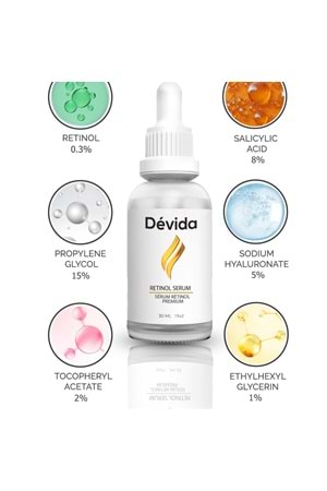 Sérum Premium Au Rétinol, Anti-Rides & Anti-Âge, Illuminateur – Xella Series A220