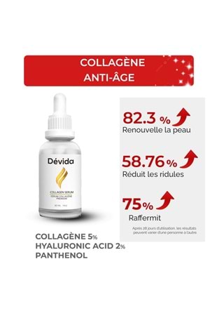 Sérum Anti-Âge, Anti-Rides, Effet Botox, Collagène Premium – Vera Series A230