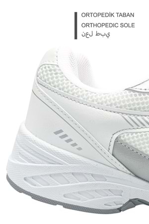 Chaussures de sport blanches pour femmes, confortables et décontractées, avec semelle à air antidéra