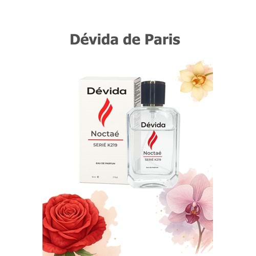 Parfum floral permanent pour femme EDP 50 ml Noctaé Series K219